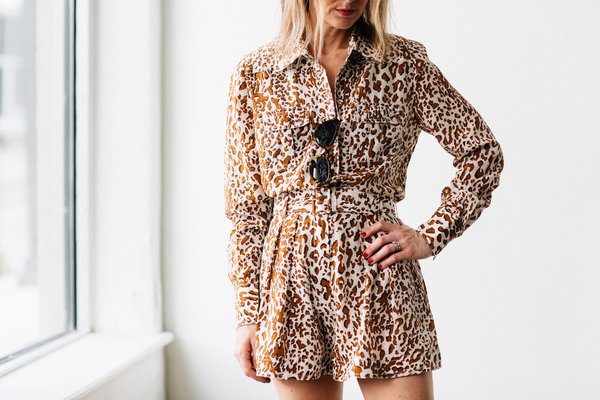 zimmermann utility short dress Zimmermann Floral Long-Sleeve Utility Mini Dress