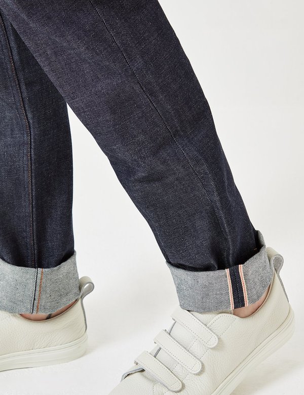 A.P.C. Petit New Standard Slim Tapered Jeans - Indigo Blue A.P.C. Petit New Standard Slim Tapered Jeans - Indigo Blue