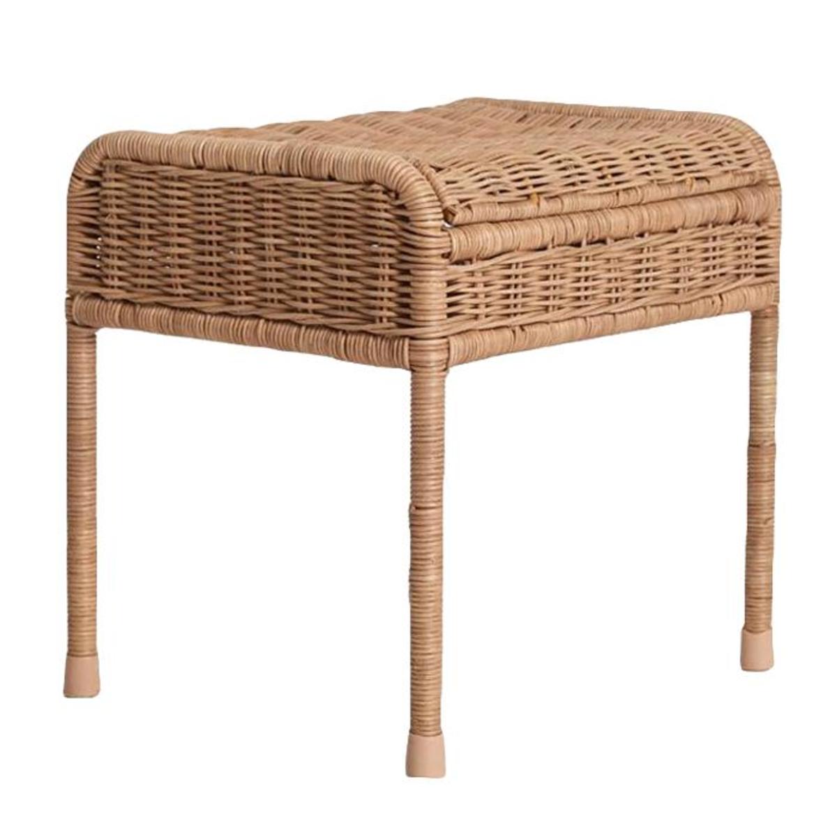 KIDS Olli Ella Storie Rattan Stool - Natural | Garmentory