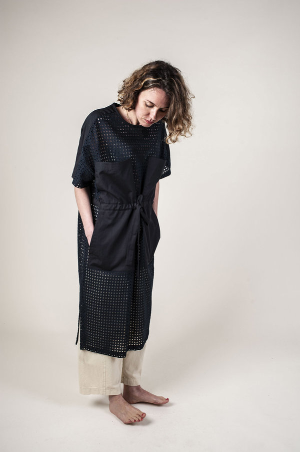 Kloke Agalma Broderie Dress - Ink Kloke Agalma Broderie Dress - Ink