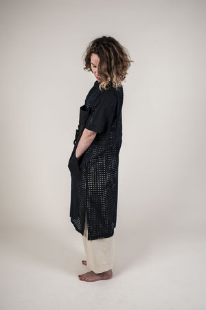 Kloke Agalma Broderie Dress - Ink Kloke Agalma Broderie Dress - Ink