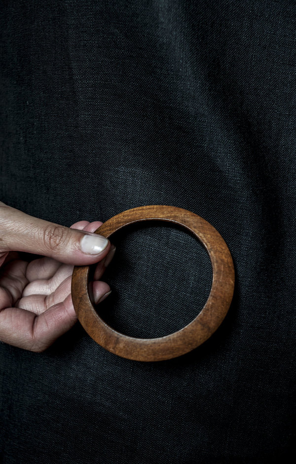 Vintage Wooden circular bangle Vintage Wooden circular bangle