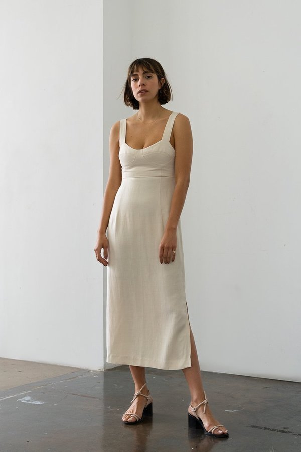 Waltz Bralette Dress - Ecru Waltz Bralette Dress - Ecru