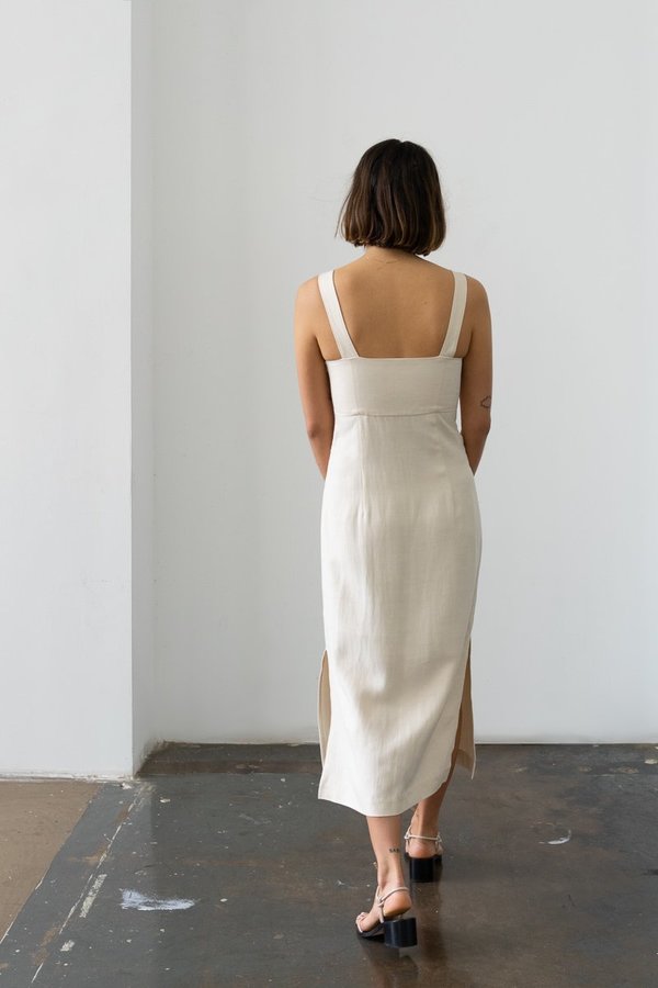 Waltz Bralette Dress - Ecru Waltz Bralette Dress - Ecru