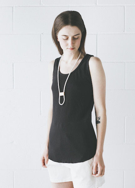 Black Crane - Tank Top in Black Black Crane - Tank Top in Black