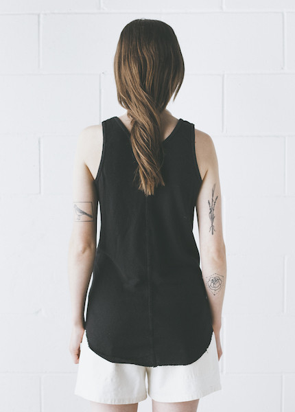 Black Crane - Tank Top in Black Black Crane - Tank Top in Black
