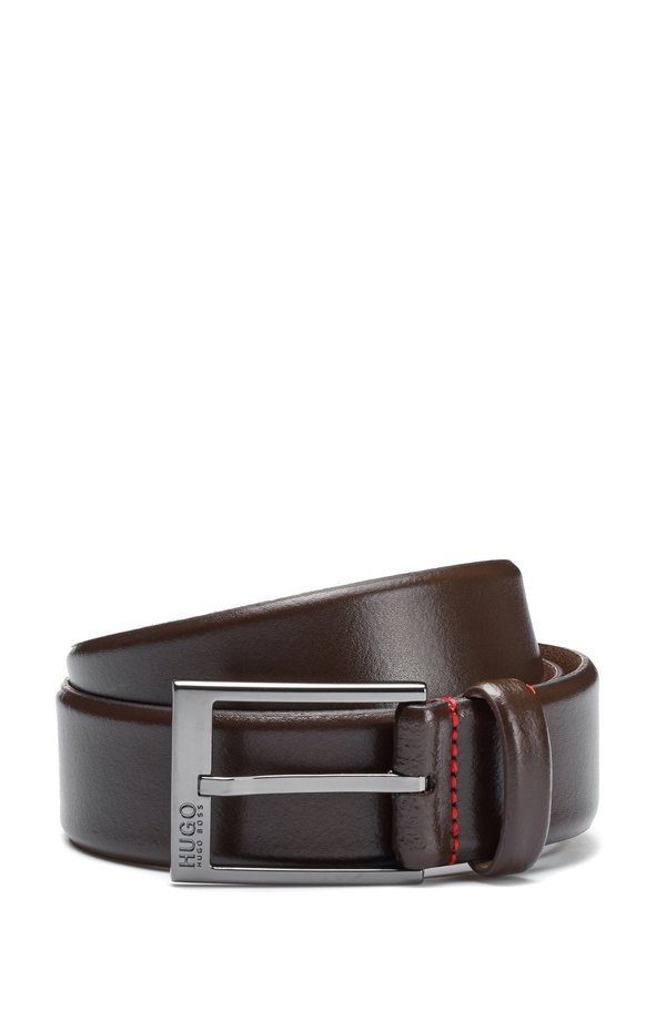 hugo boss brown belt sale