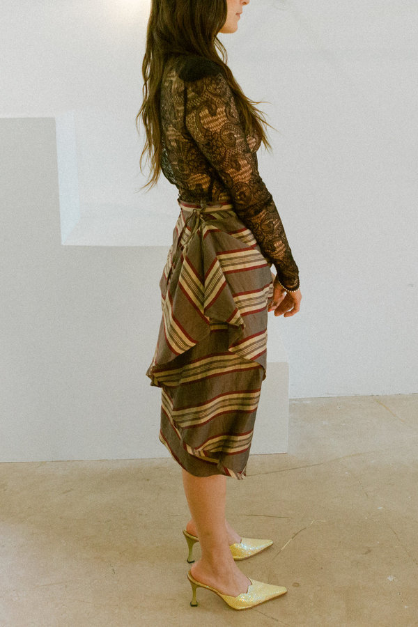 Sisterwife Vintage Vivienne Westwood Draped Skirt | Garmentory