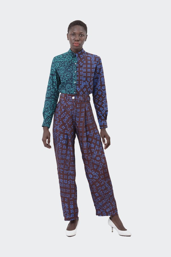 Osei-Duro Zoot Trouser - Deep Sub Osei-Duro Zoot Trouser - Deep Sub