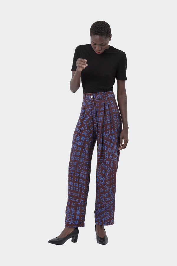 Osei-Duro Zoot Trouser - Deep Sub Osei-Duro Zoot Trouser - Deep Sub