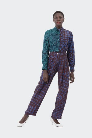 Osei-Duro Zoot Trouser - Deep Sub Osei-Duro Zoot Trouser - Deep Sub