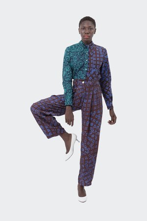 Osei-Duro Zoot Trouser - Deep Sub Osei-Duro Zoot Trouser - Deep Sub