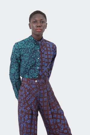 Osei-Duro Zoot Trouser - Deep Sub Osei-Duro Zoot Trouser - Deep Sub