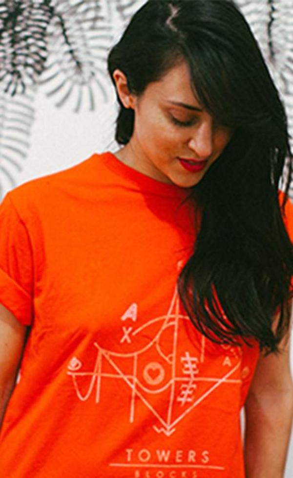 Gold Coast Trading Co. Her Movement T-Shirt - Red Gold Coast Trading Co. Her Movement T-Shirt - Red
