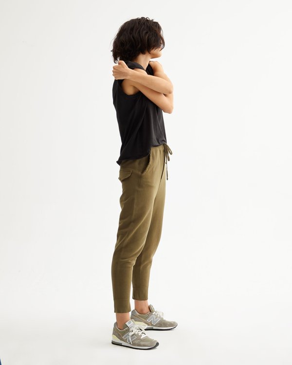 Nili Lotan Muscle Tee - Washed Black Nili Lotan Muscle Tee - Washed Black
