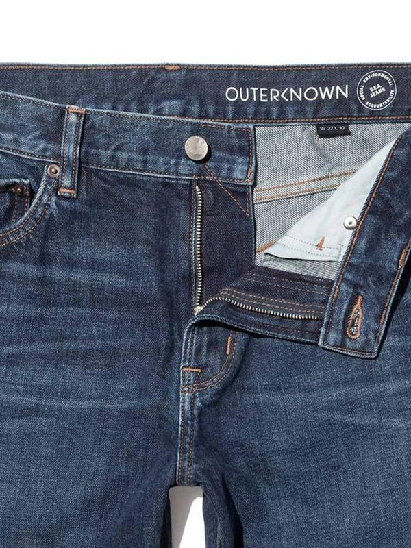 Outerknown Ambassador Slim Fit Jeans - Faded Indigo Outerknown Ambassador Slim Fit Jeans - Faded Indigo