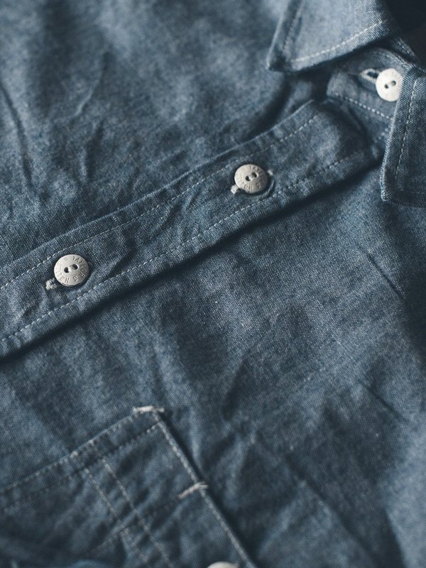Taylor Stitch California Chambray Shirt - Blue Taylor Stitch California Chambray Shirt - Blue