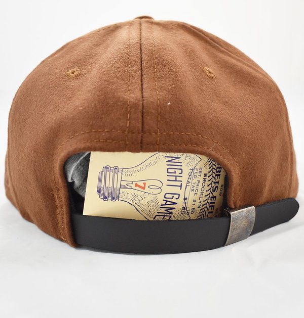 Ebbets Field Flannels x Eames NW 6 Panel Cap - Brown Ebbets Field Flannels x Eames NW 6 Panel Cap - Brown