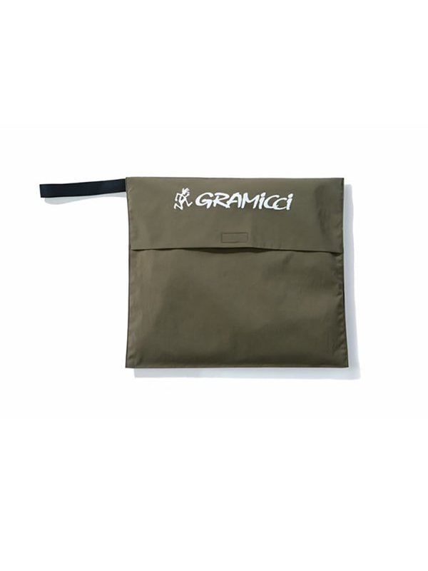 Gramicci Nylon Taslan Packable Hooded Jacket - Khaki Gramicci Nylon Taslan Packable Hooded Jacket - Khaki