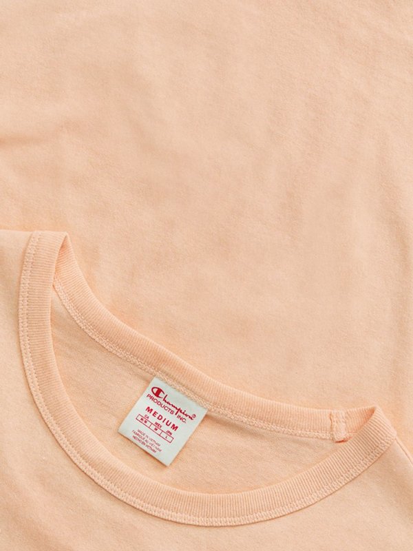 Champion Premium Reverse Weave Seersucker Script Logo Crew Neck T-Shirt - Red Clay Champion Premium Reverse Weave Seersucker Script Logo Crew Neck T-Shirt - Red Clay
