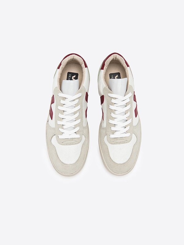 VEJA V-10 Mesh Sneakers - Natural Marsala VEJA V-10 Mesh Sneakers - Natural Marsala