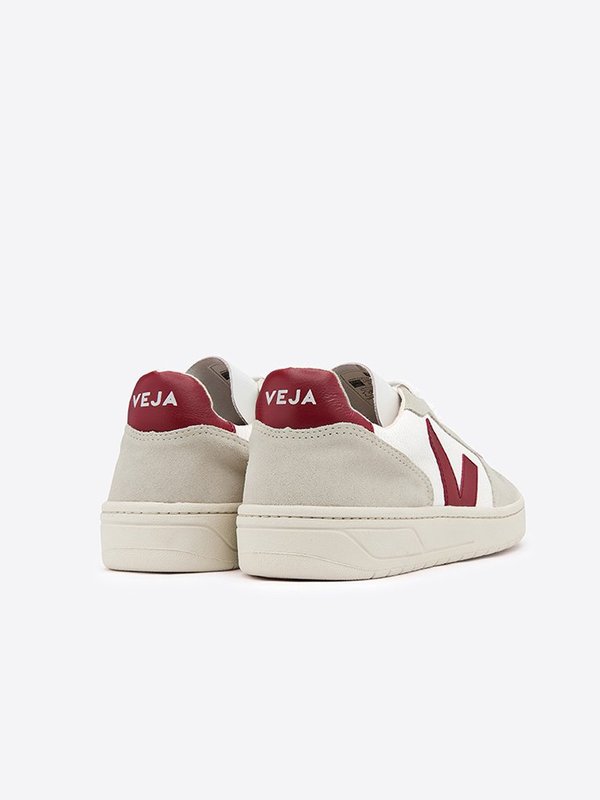 VEJA V-10 Mesh Sneakers - Natural Marsala VEJA V-10 Mesh Sneakers - Natural Marsala