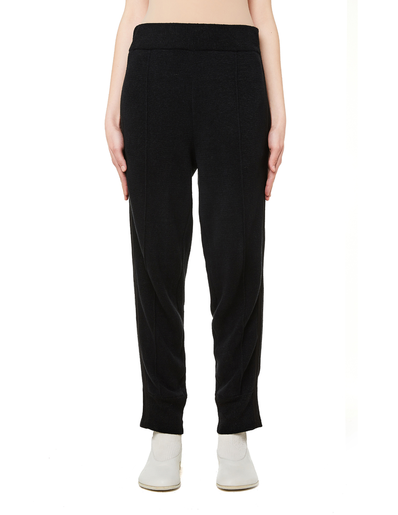 パンツ HAIDER ACKERMANN LINEN TROUSERS Haider Ackermann cropped pants linen/fleece wool/cotton
