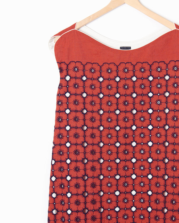 Mina Perhonen Anemone Dress - red | Garmentory
