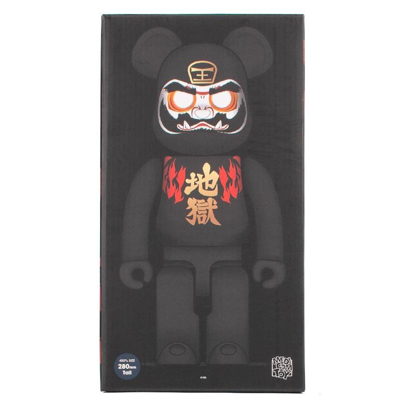 Medicom Toy BE@RBRICK Hell Daruma 400% | Garmentory
