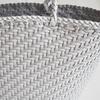 Makié Hand Braided Leather Bag - White - Thumbnail 2