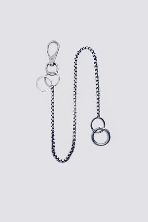 Martine Ali Boxer Wallet Chain - sterling silver/brass | Garmentory