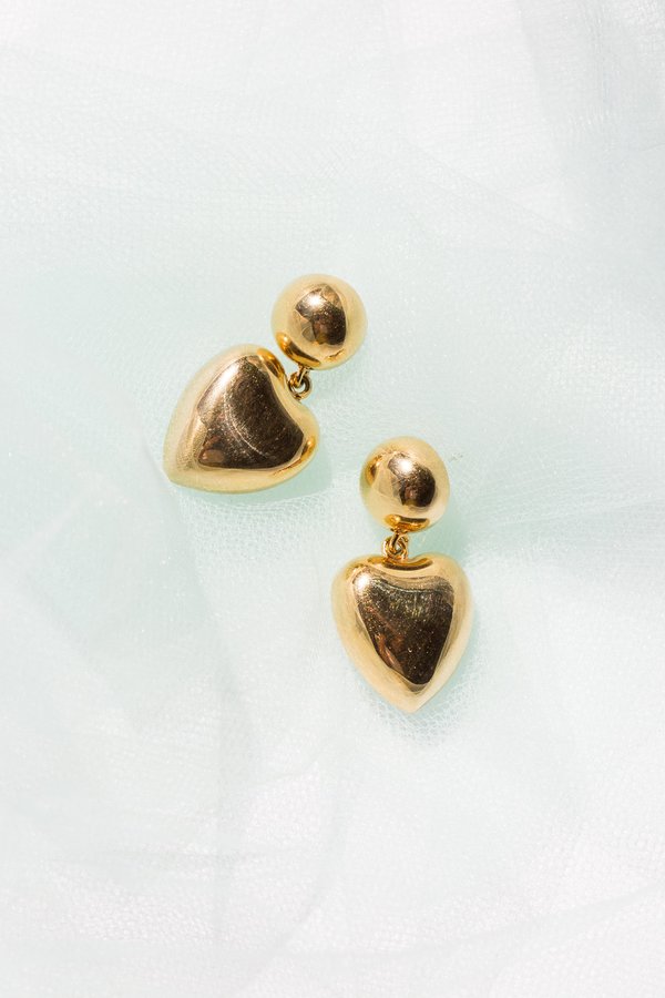 ARO Heart Drop Earrings ARO Heart Drop Earrings