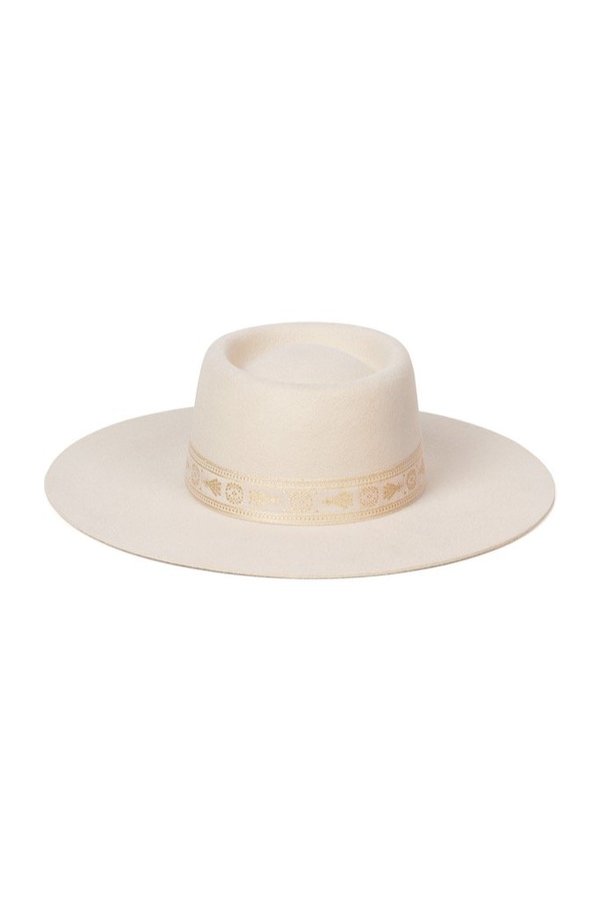 Lack of Color Juno Boater Hat - Cream | Garmentory display picture 1