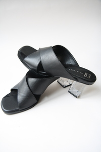 Miista Paloma Leather Mules - Black Miista Paloma Leather Mules - Black