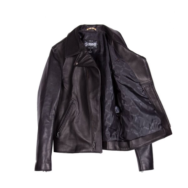 Schott 503 Perfecto Cowhide Motorcycle Jacket - Black | Garmentory