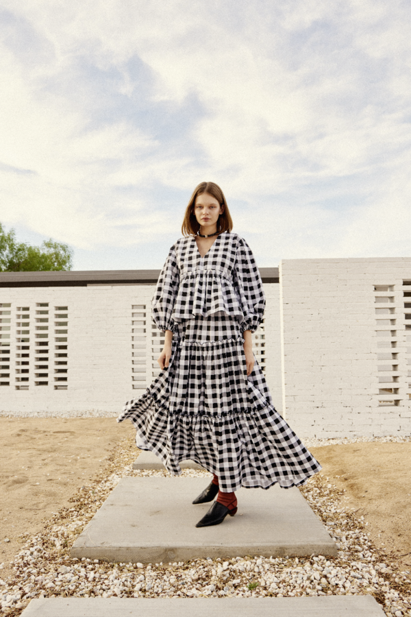 NIKA TANG Sophie Top - Black/White