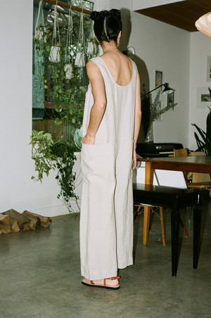 Ilana Kohn Adele Jumpsuit - Oat 