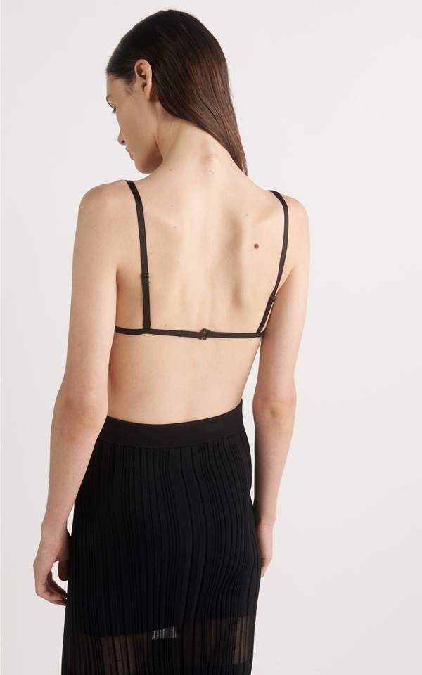 dion lee layered bra dress Trace Lace Triangle Hara Dara Wedding Dress Designer