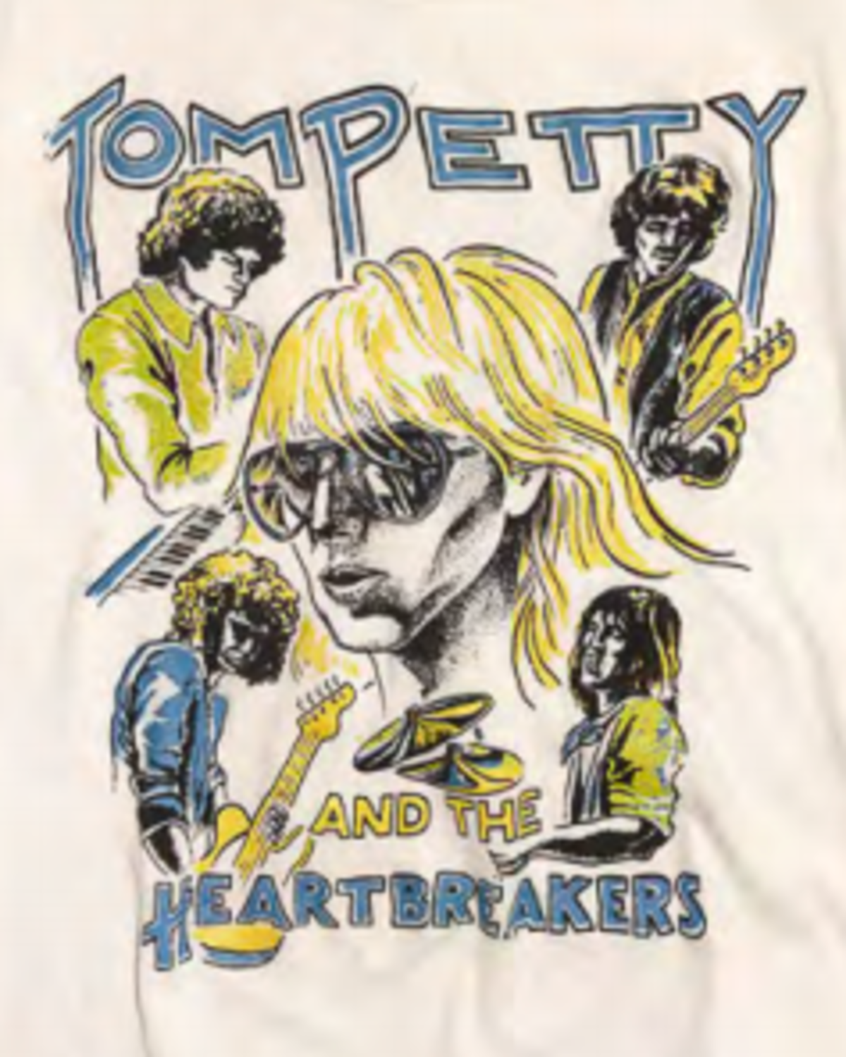 Madeworn Tom Petty Tee - Off White - Image 2 of 2