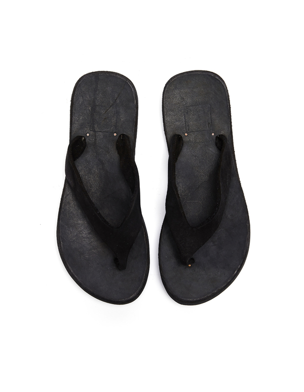 Guidi Leather Flip Flops - Black Guidi Leather Flip Flops - Black