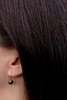 Jujumade Single Palladium Simple Earring - Terra Cotta - Thumbnail 2