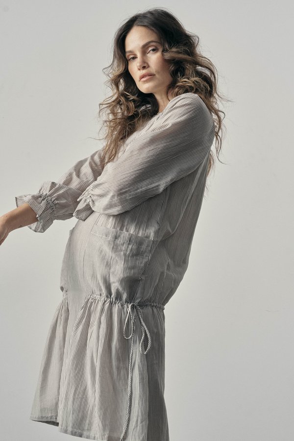Maria Stanley ISABELLA DRESS - stripe Maria Stanley ISABELLA DRESS - stripe
