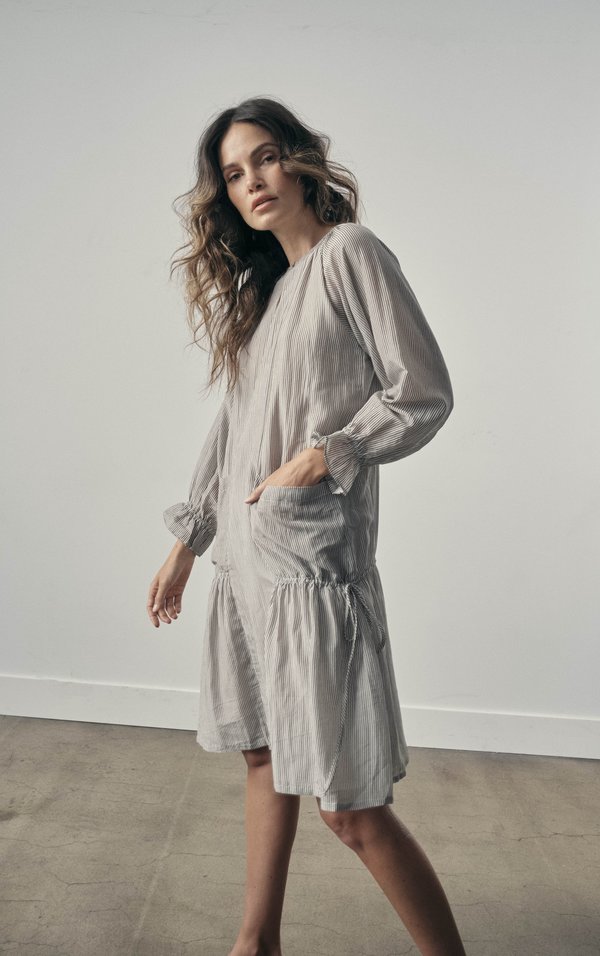 Maria Stanley ISABELLA DRESS - stripe Maria Stanley ISABELLA DRESS - stripe