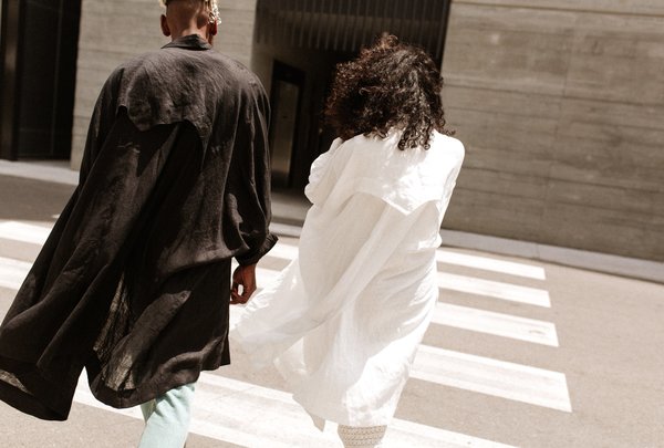 Monitaly Linen Batman Coat | Garmentory