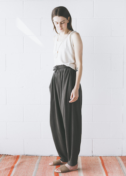 Black Crane - Jersey Pant in Charcoal Black Crane - Jersey Pant in Charcoal