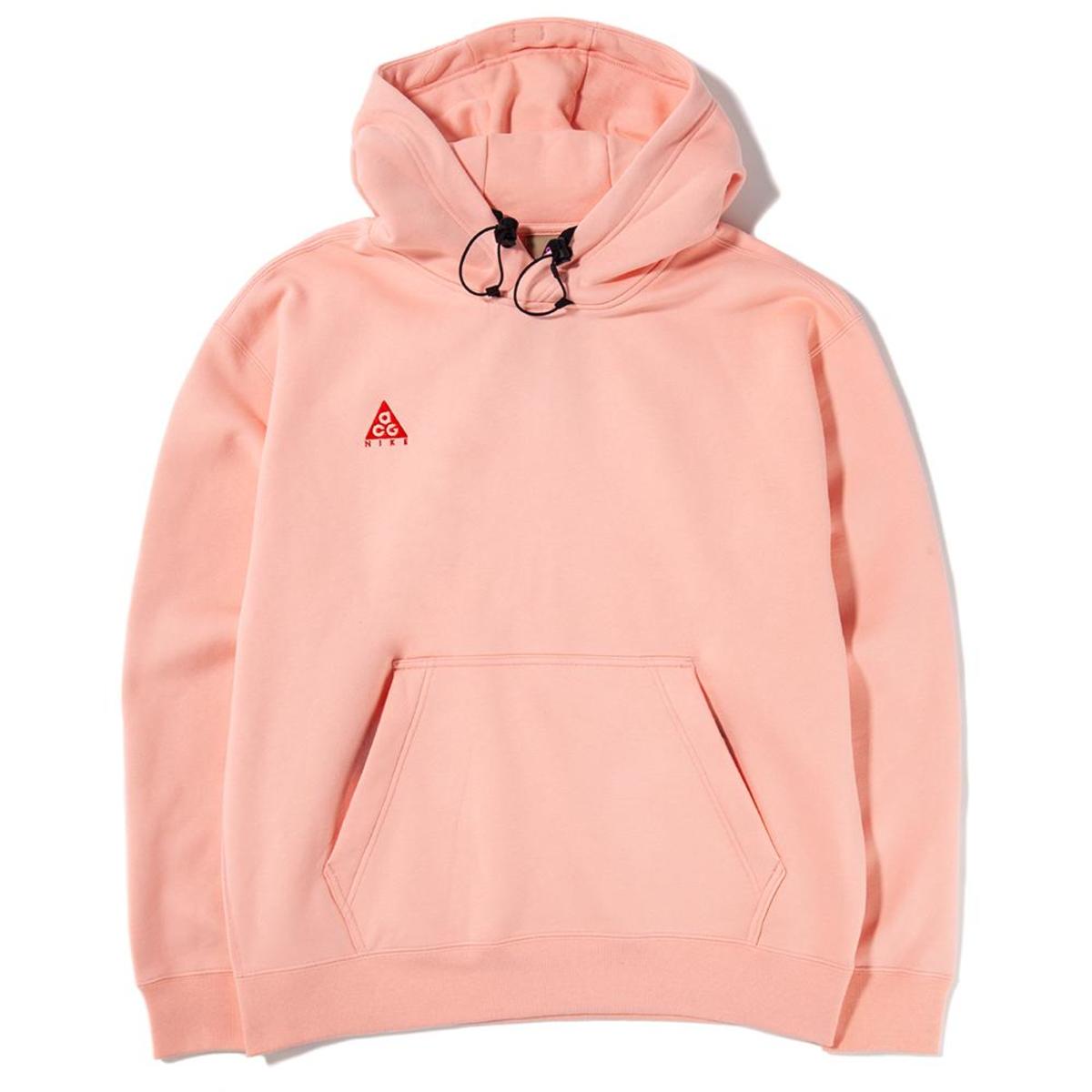 nike bleached coral hoodie