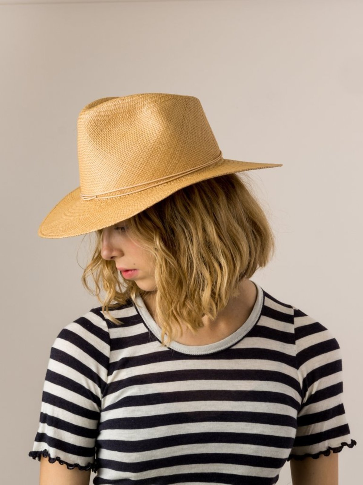 Brookes Boswell Prescott In Panama Straw Hat BROOKES BOSWELL main image 4