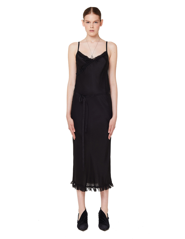 Ann Demeulemeester Camisole Dress - Black | Garmentory