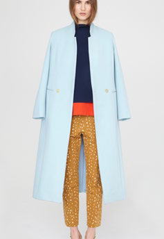 Apiece Apart Powder Blue Esta Coat Apiece Apart Powder Blue Esta Coat