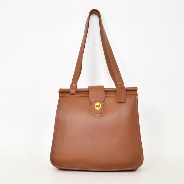 Vintage COACH Weston Shopper Brown Garmentory